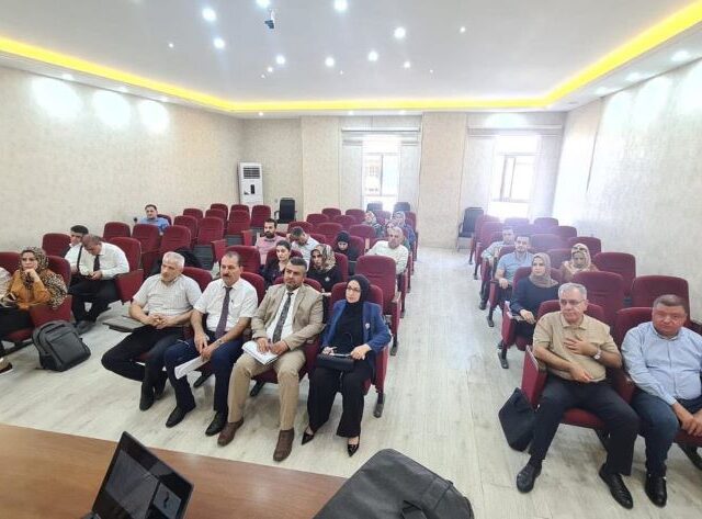 theoretical-practical workshop was conducted by Dr. Salih Mustafa, Bologna Process Officer of the college, and Mr. Hedy Mahmoud, College Registrar