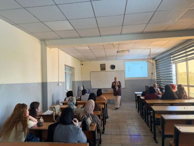 Technology Department, and in order to raise awareness among the department’s students about the dangers of narcotic substances